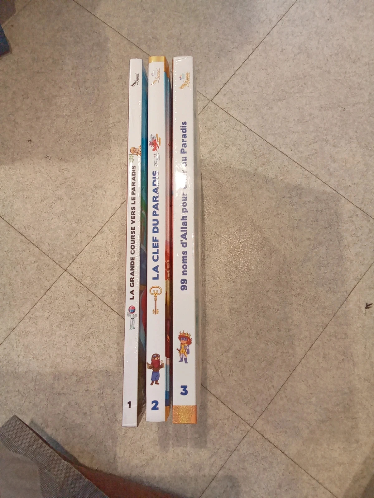 Tome1:La grande course vers le paradis,Tome2:La clef du paradis,Tome3:Les 99 noms d'Allah – photo 2